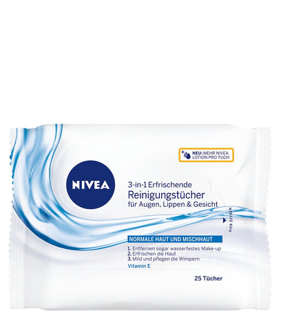 Nivea Cleansing Wipes Normal Skin 25 wipes by Nivea