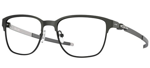 Oakley Men's Ox3248 Seller Square Prescription Eyewear Frames, Powder Coal/Demo Lens, 52 mm