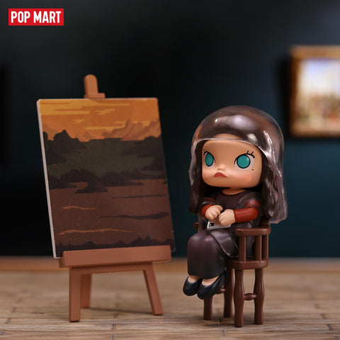 POP MART MOLLY Imaginary Wandering Blind Box Figures, Random Design Box Toys for Modern Home Decor, Collectible Toy Set for Desk Accessories, 1PC