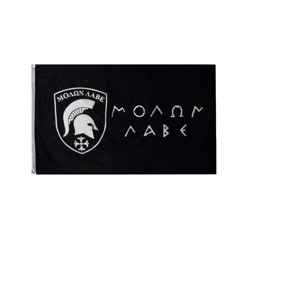 Stormflag Spartan Warrior Flags 3x5ft(90cmx150cm) Polyester with Eyelets and Double Stitched
