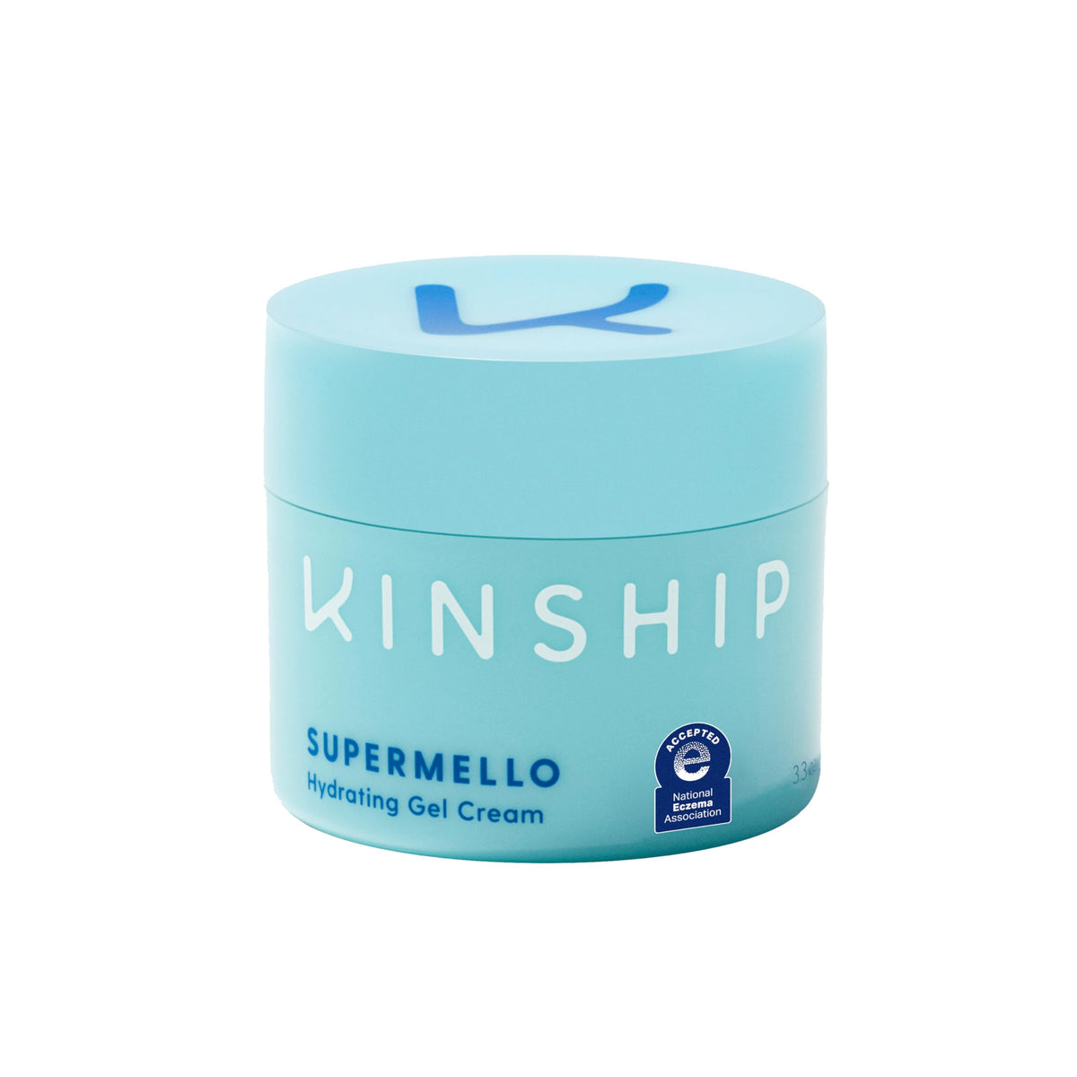 Kinship Supermello Hyaluronic Gel Cream Moisturizer | Hyaluronic Acid Face Lotion | Lightweight + Hydrating | Plump, Smooth + Soothe | Nourish Dry Skin | Rich Daily Use Clean Skin Care (3.3 oz)