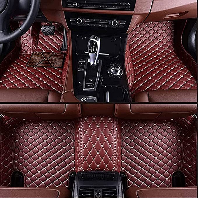 OTBK Custom Leather Car Floor Mats For Dodge Charger 2014~2015,All Weather Waterproof Non Slip Carpet Mat?Car Interior Accessories ?Right-Hand Drive?