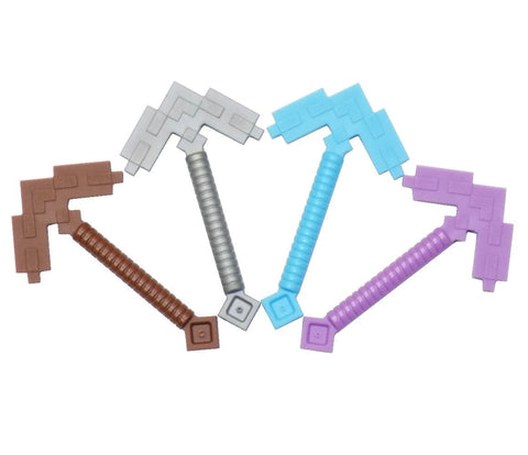 LEGO Minecraft Pickaxe Pack - Wood, Iron, Diamond, Enchanted