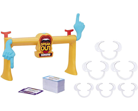 Hasbro Gaming Speak Out Showdown Game Mouthpiece Challenge
