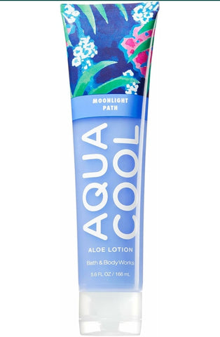 Bath & Body Works Aqua Cool Aloe Gel Lotion Moonlight Path