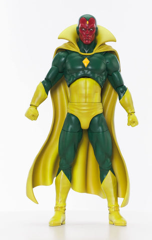 Diamond Select Toys Marvel Select Vision Action Figure, Multicolor 7 inch