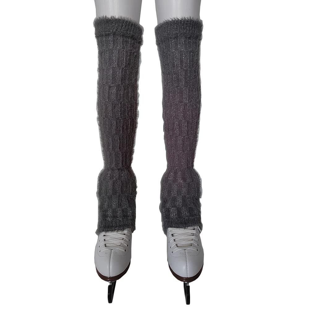 LIUHUO Figure skating leg warmers for adults and children