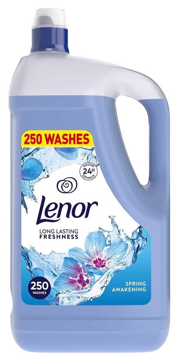 Lenor Spring Awakening 250 Wash Fabric Conditioner, 5 Litre