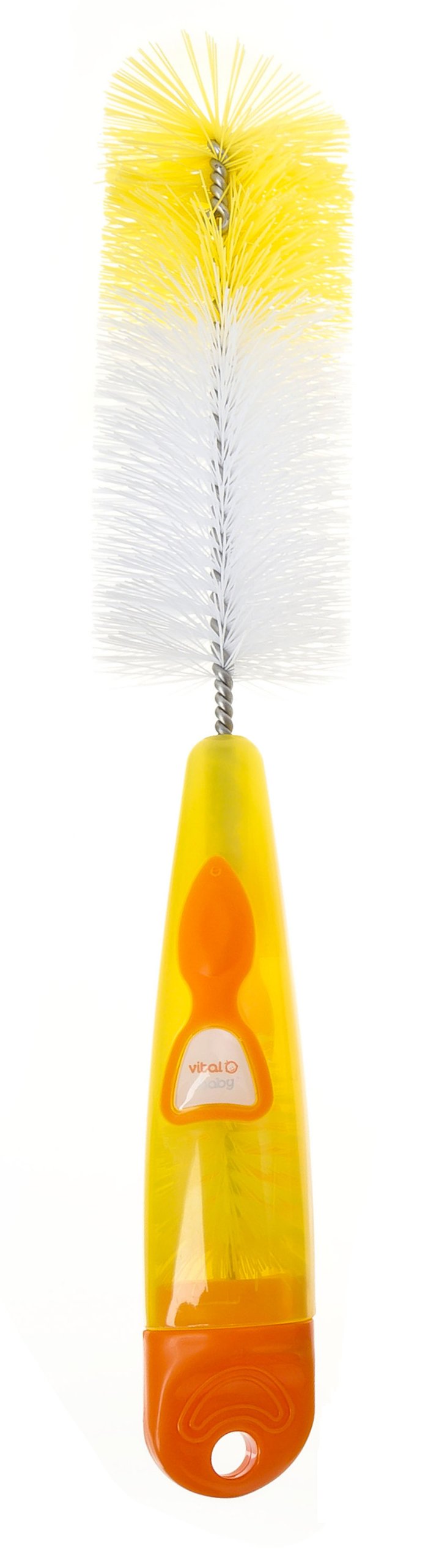 Nurture Bottle and Teat Brush (Yellow)