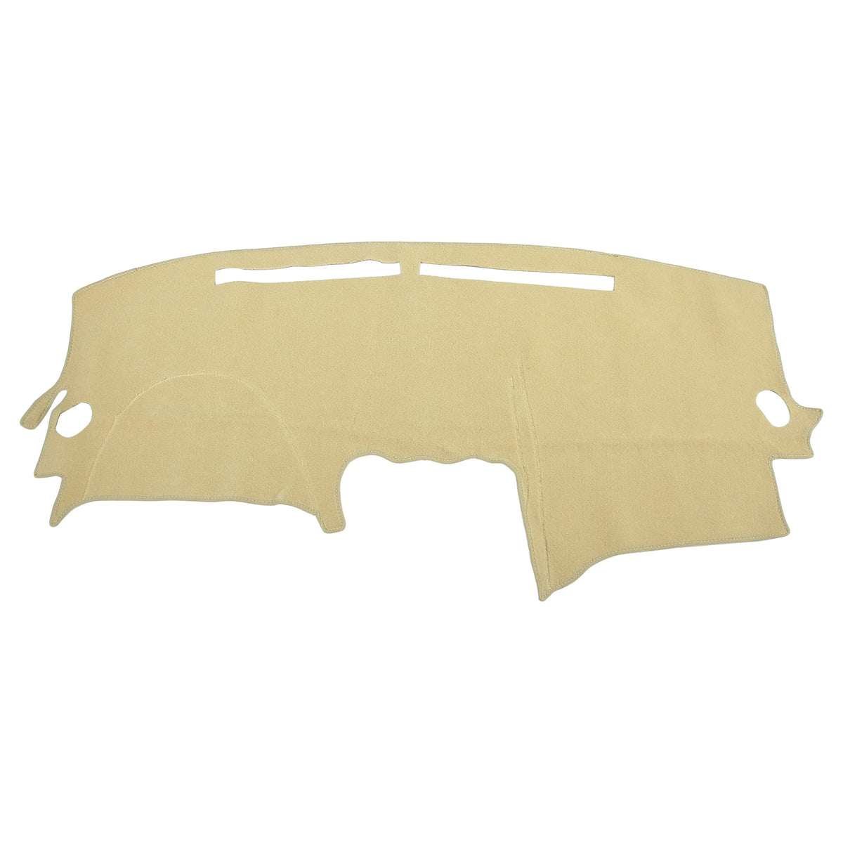 X AUTOHAUX Car Dashboard Cover Beige Polyester Non-Slip Mat Protector Carpet Sun Proof for Nissan Altima 2007-2012