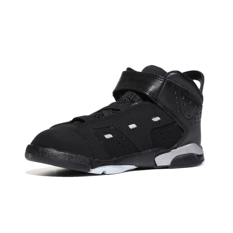 Jordan 6-17-23 (Toddler) Black/Black/Metallic Silver 4 Toddler M