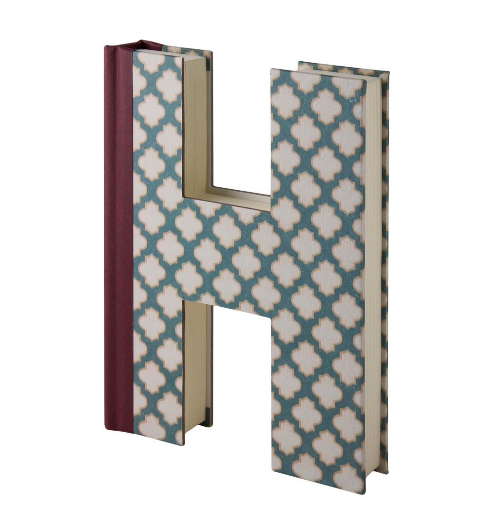 IF Alphabooks-Letter H,Gold/Ivory
