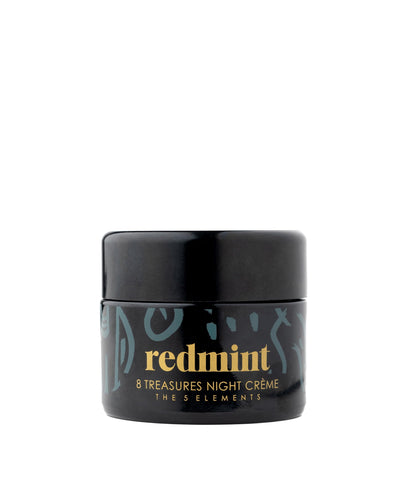 Redmint Night Facial Cream Rooted In Ancient TCM Wisdom | Overnight Face Cream To Hydrate And Revive For A Radiant And Healthy-Looking Skin | 30 ml