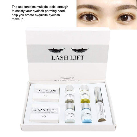 Professional Lash Lift Kit Eyelash Perming Kit for Curling and Lifting Eyelashes, Beautify Eyelashes