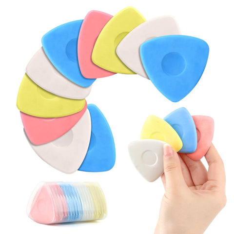 Pack of 20 tailor's chalk, colourful sewing chalk, fabric chalk, chalk sewing, triangular chalk, tailor's chalk pen, sewing accessories, fabric marking, for sewing or marking fabrics, leather