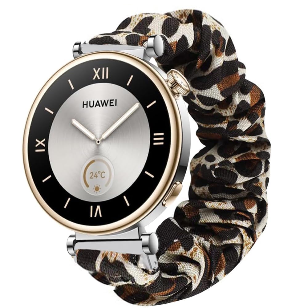 Blueshaweu 18 mm Bracelet Compatible with Huawei GT 4 41 mm Smartwatch, Soft Hair Bobbles Watch Strap for Huawei GT 4 Smartwatch 41 mm