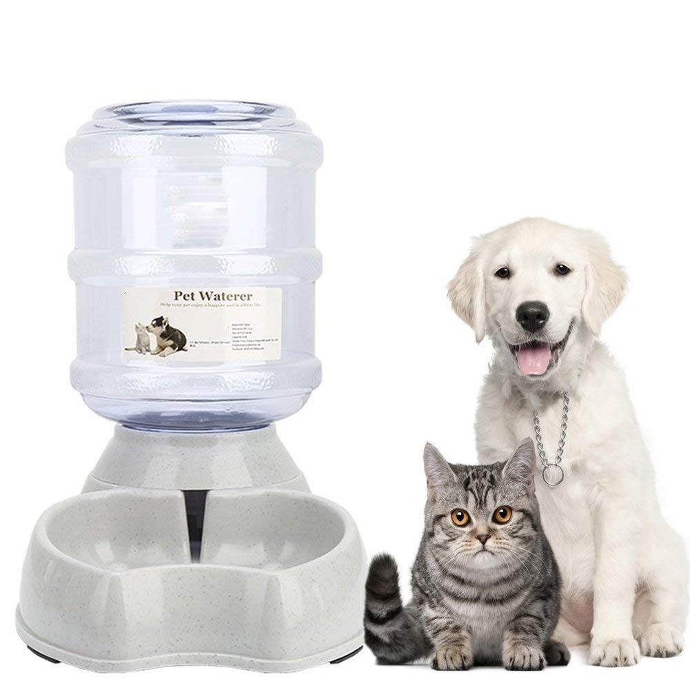 Old Tjikko Pet Water Dispenser,Cat Water Bowl,Dog Water Bowl Automatic,Large Automatic Drinking Fountain for Cat Dog,3.8L
