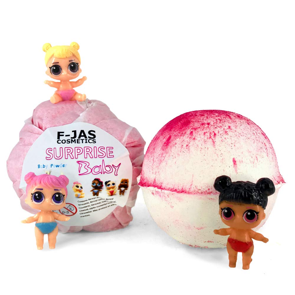 Surprise Baby Toy Baby Powder Scented Bath Bomb 220g
