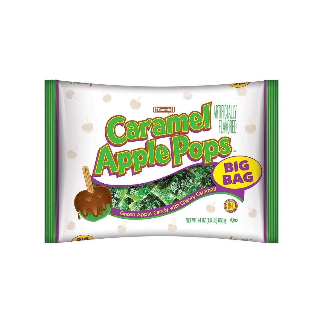 Tootsie Roll Caramel Apple Pops - 24 Ounce Bag