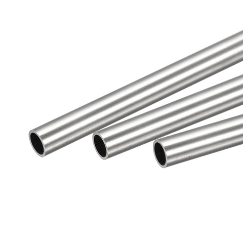 uxcell 316 Stainless Steel Tube, 10mm OD 1mm Wall Thickness 250mm Length Pipe 3 Pcs
