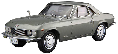 Aoshima Bunka Kyozai 1/24 The Model Car Series No. 66 Nissan CSP311 Sylvia 1966 Plastic Model