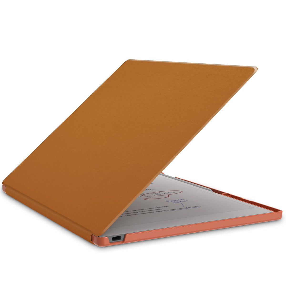 E NET-CASE Case for Remarkable Paper Pro Tablet 11.8 inch (2024 Released), Slim Lightweight Folio Auto Sleep/Wake Design, Cover for Remarkable Paper Pro Digital Paper with Pencil Holder (Yellow)