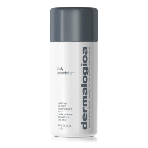 Dermalogica Daily Microfoliant 74g - Daily Exfoliating Powder for Brighter & Smoother Skin, with Rice Enzymes - Suitable for All Skin Types