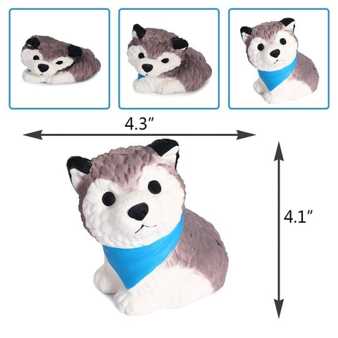 Anboor 3 Pcs Squishies Dog Cat Kawaii Scented Soft Slow Rising Animal Squishies Squeeze Stress Relief Kids Toy Prime Collection