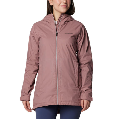 Columbia Women's Switchback Lined Long Jacket, Fig, Medium