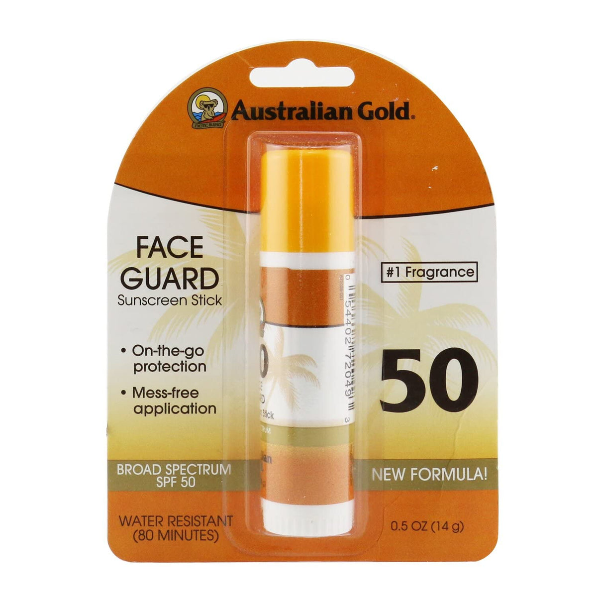 Australian-gold Australian Gold Spf#50 Face Guard Stick 0.6oz, 0.6 Oz
