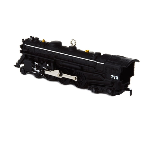 Hallmark Keepsake Trains #21 "773 Hudson Steam Locomotive by Lionel Holiday Ornament