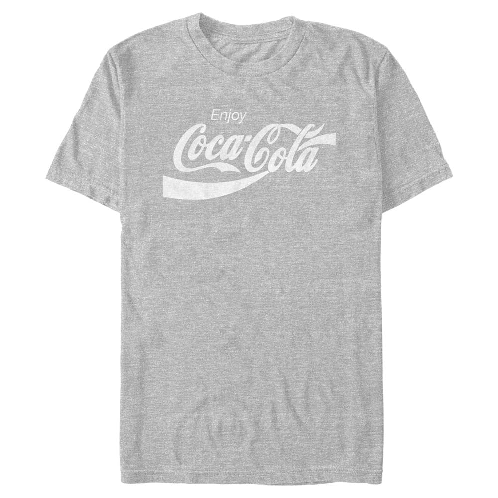 Coca-Cola Mens Coke Classic T Shirt, Athletic Heather, M