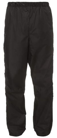 Vaude Men's Fluid Full-Zip Pants II Black