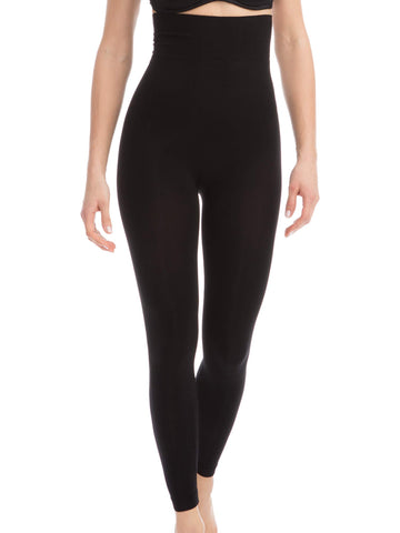 Farmacell Bodyshaper 609Y (Black, L) Shapewear for Women Tummy Control, Anti Cellulite Leggings, Slimming, Shaping, High Waist