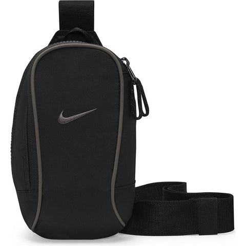 NIKE Unisex's NK NSW Essentials Crossbody T-Shirt, Black/Black/Ironstone, One Size