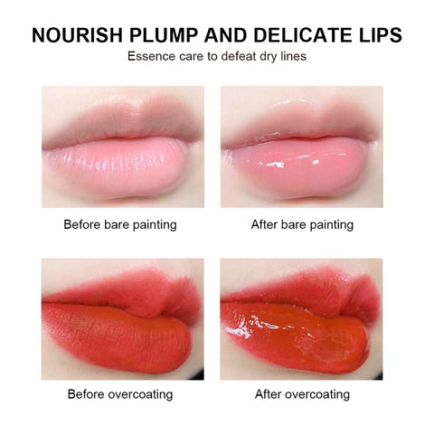 Lip Glowy Balm, Plumping Lip Gloss, Moisturizing Lip Balm, Lip Gloss, Lip Sleeping Mask, Lip Mask, Lip Glow Oil, Long Lasting Repairing Lightening Lip Lines (Berry)