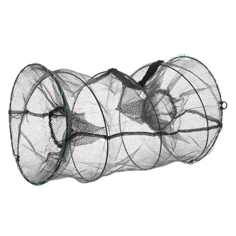 VANZACK Fishing Bait Traps: 1pcs Crab Traps Minnow Traps Crawfish Traps Lobster Shrimp Collapsible Cast Net Fishing Nets Portable Folded Fishing Supply Accessories