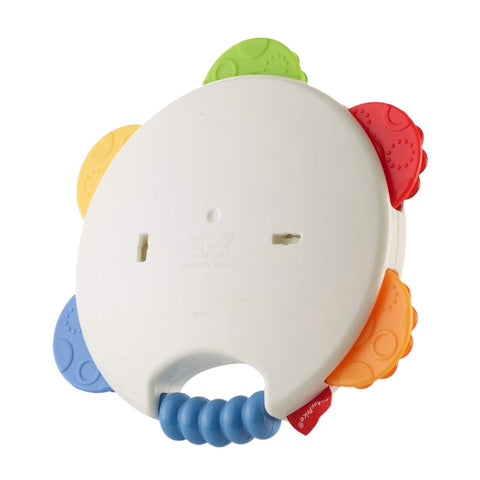 Fisher-Price Shake 'n Beats Tambourine Baby Rattle Toy