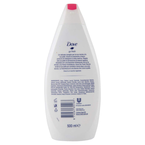 Dove Go Fresh Revive Pomegranate Body Wash 500ml