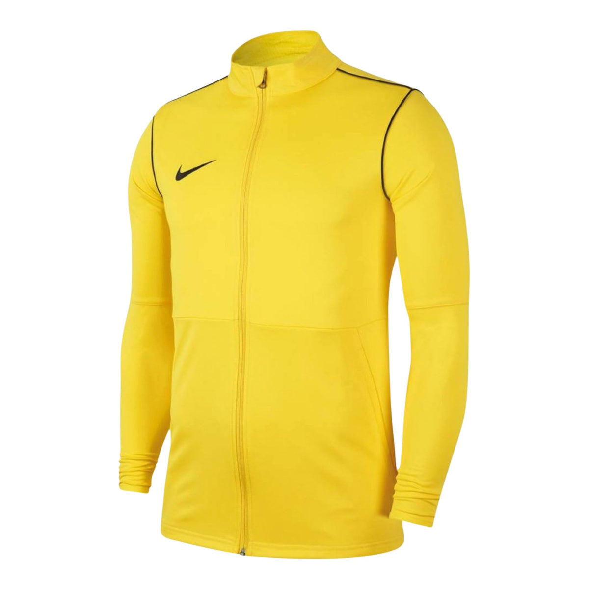 Nike FJ3022-719 M NK DF PARK20 TRK JKT K R Jacket Men's TOUR YELLOW/BLACK/BLACK Size L