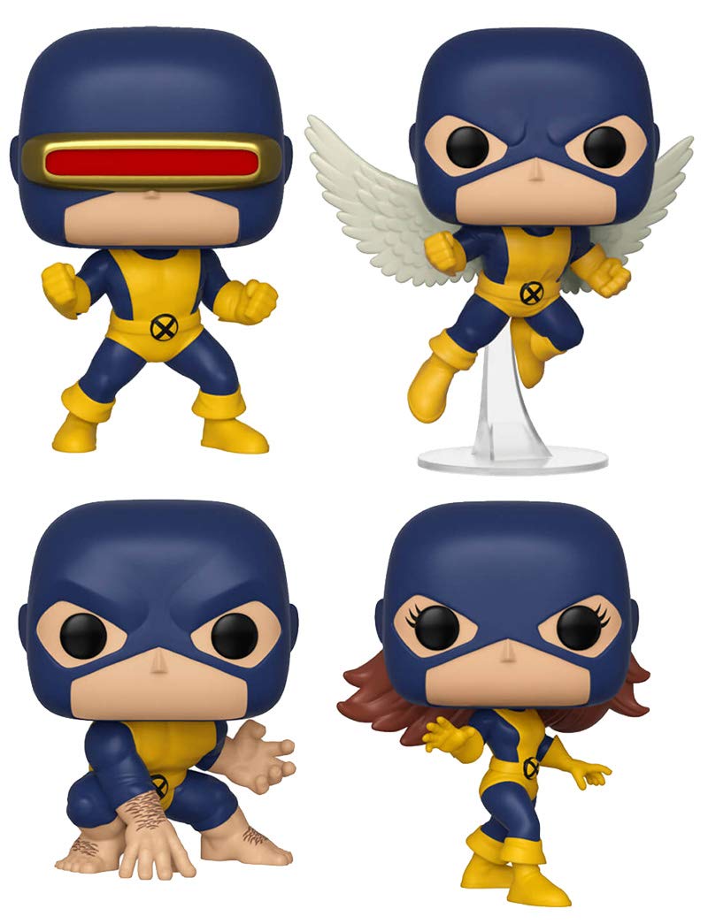 FunKo Pop! Marvel: 80th Anniversary - X-Men First Appearance Collectible Vinyl Figures, 3.75" (Set of 4)