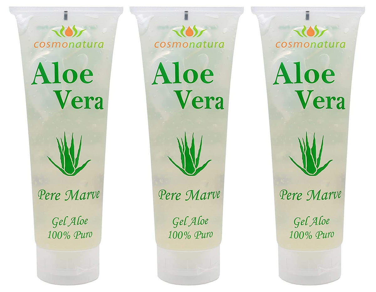 Aloe Vera Gel 100% Tube 250ml x 3