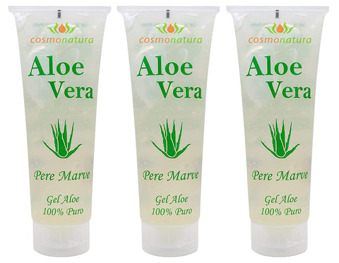 Aloe Vera Gel 100% Tube 250ml x 3
