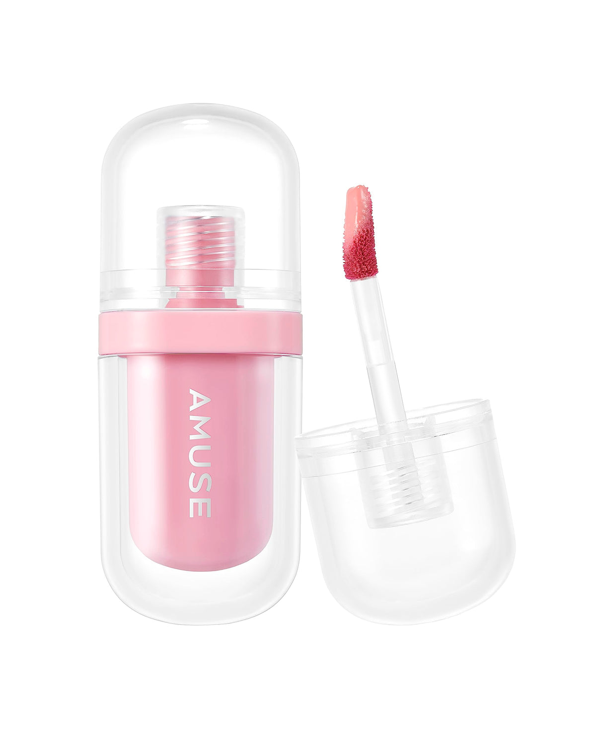 Amuse JEL-FIT TINT 12-Hour Lasting Jelly-Like Texture Moisturizing Lip Stain Vegan in Handy Size for Travel (01 BOKSOONGA JELLY)