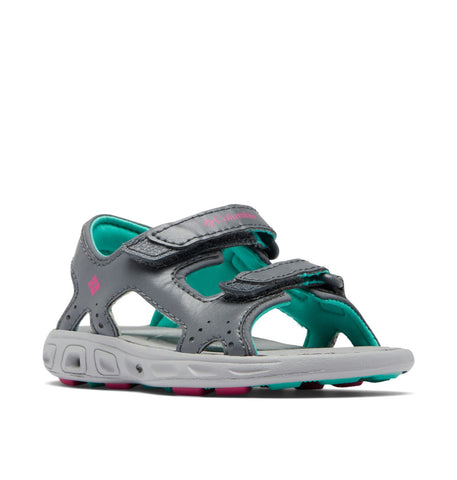 Columbia Youth Unisex Techsun Vent, Graphite/Haute Pink, 6