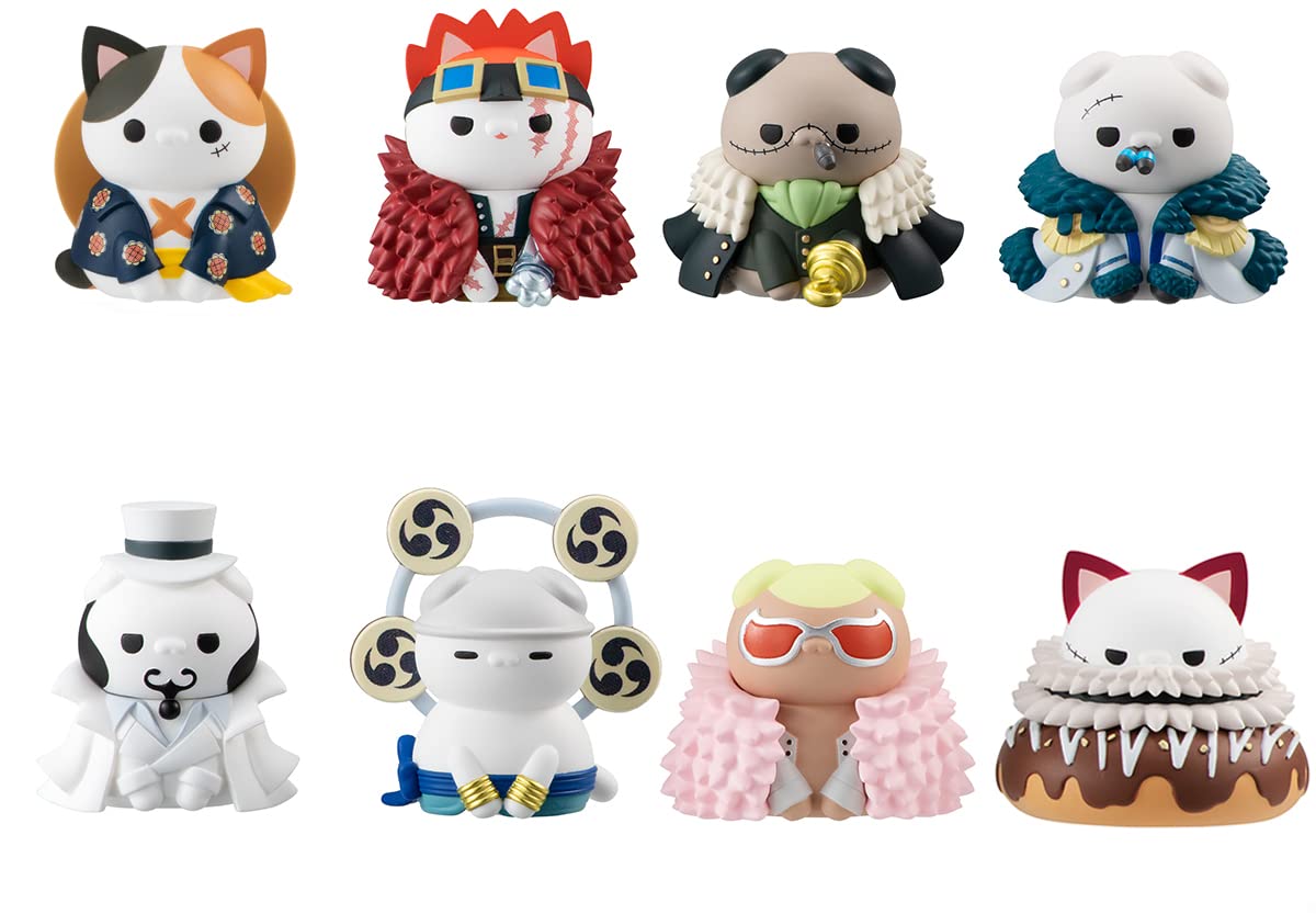 MegaHouse - One Piece - Nyan Piece Nyan! Version Luffy with rivals with Gift, MEGA CAT PROJECT