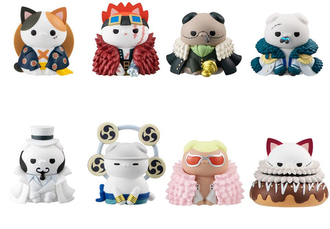 MegaHouse - One Piece - Nyan Piece Nyan! Version Luffy with rivals with Gift, MEGA CAT PROJECT