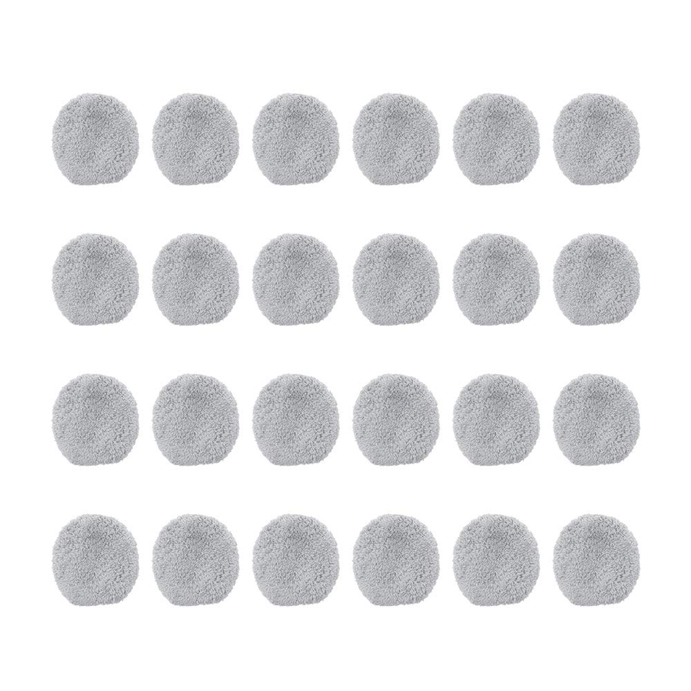 YanBan 24 Pieces Window Cleaner Cloth Weeper Vacuum Cleaner Parts Robot Vacuum Cleaner Wet Mop for Hobot168 for Hobot188