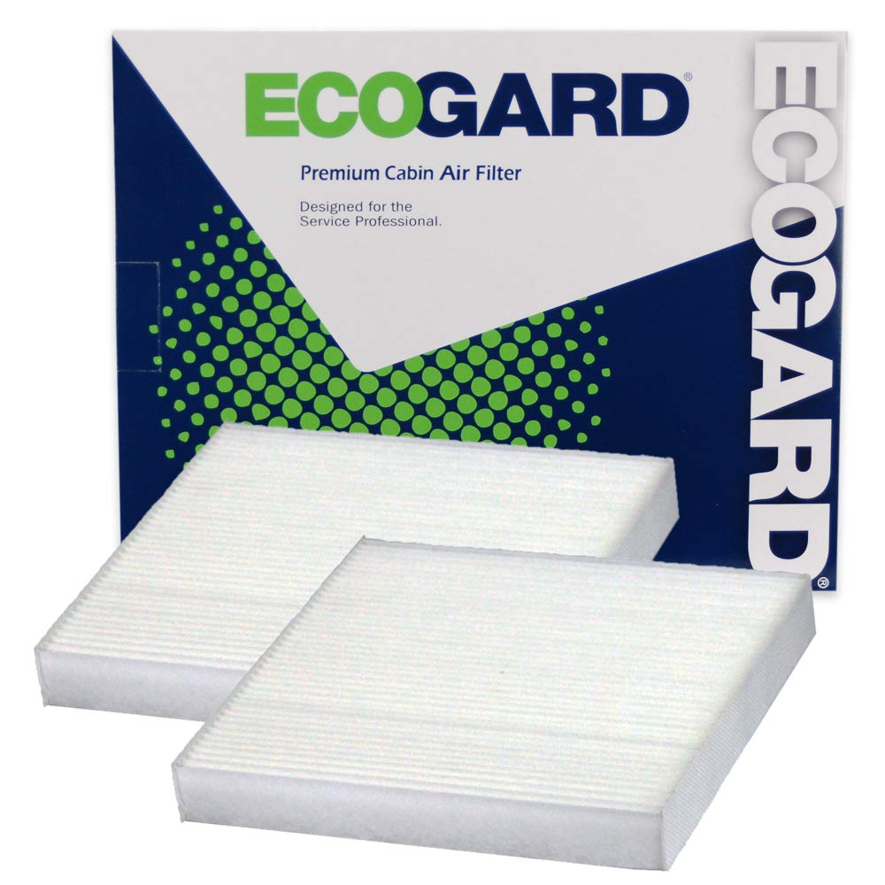 (Two Pack) ECOGARD XC36080 Premium Cabin Air Filter Fits Honda Fit, Civic, HR-V, Insight, CR-Z, CR-V
