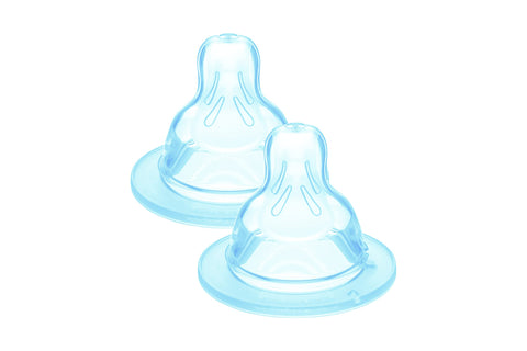 Mam Teat Silicone 2+ Months Medium Flow X2